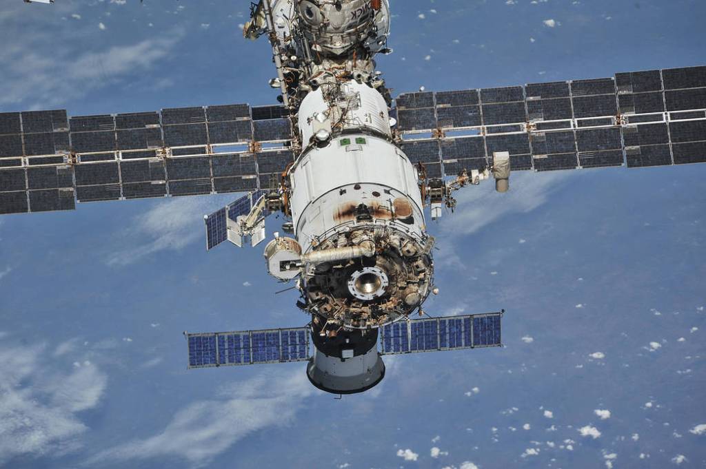 The International Space Station as of Oct. 4, 2018