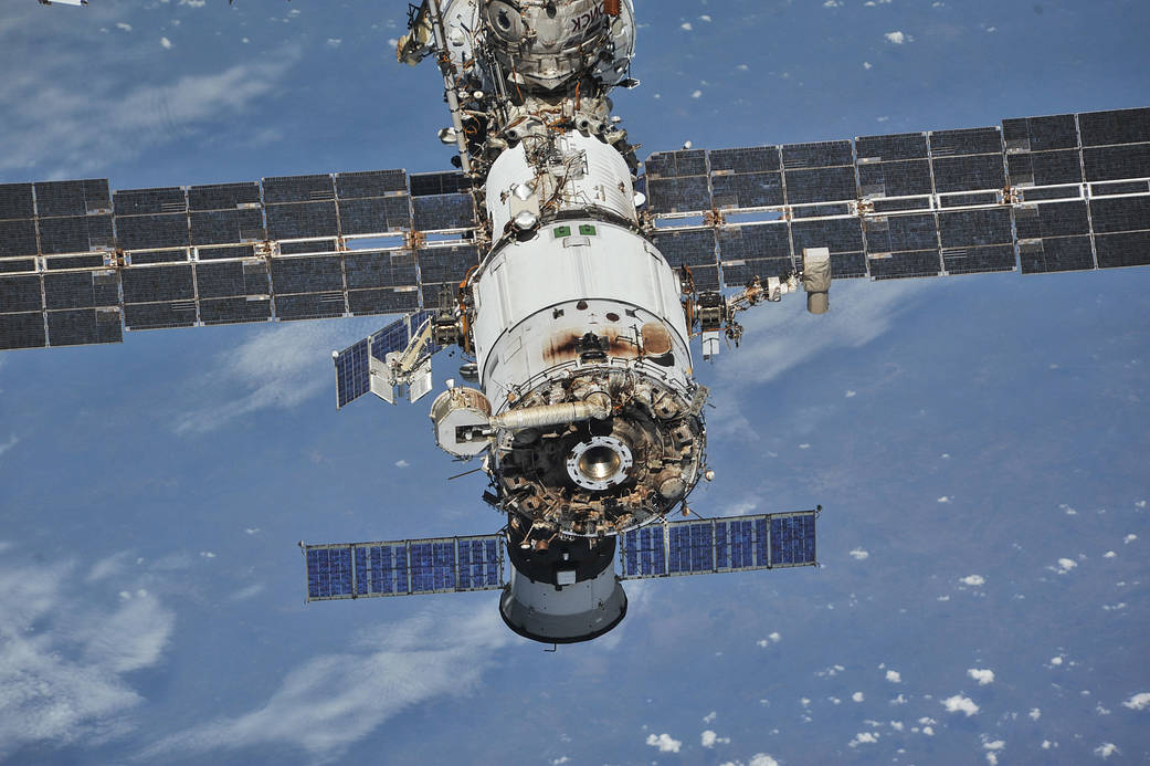 The International Space Station as of Oct. 4, 2018