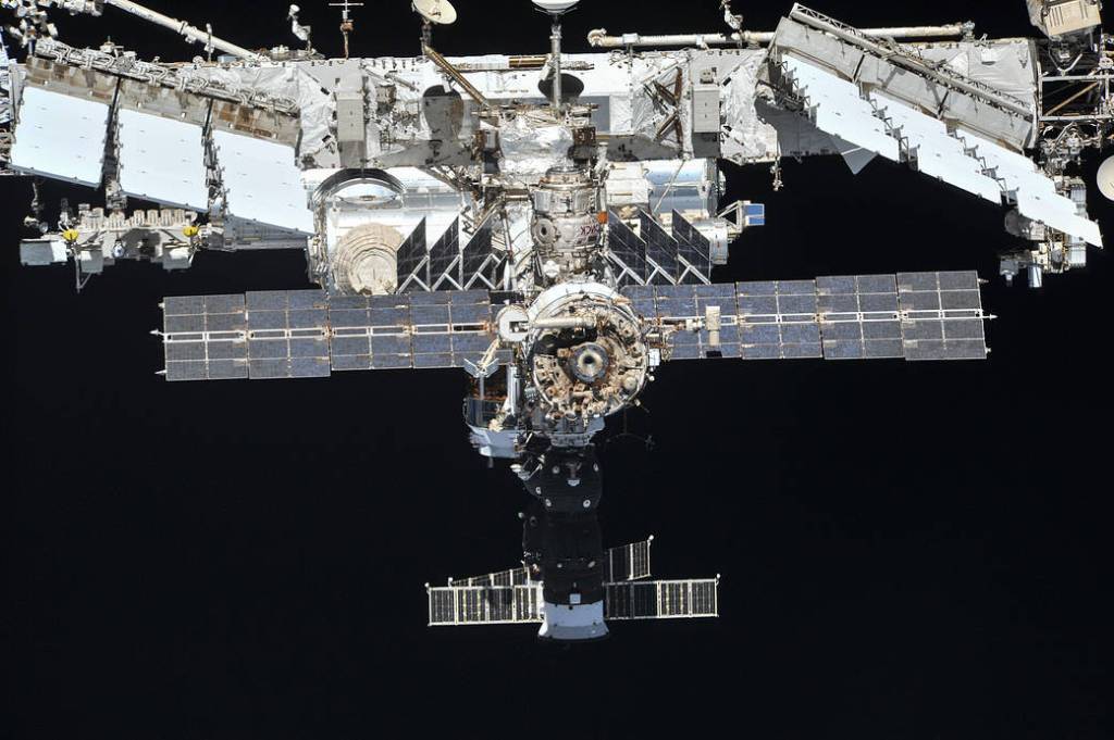 The International Space Station as of Oct. 4, 2018