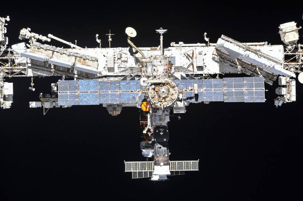 The International Space Station as of Oct. 4, 2018