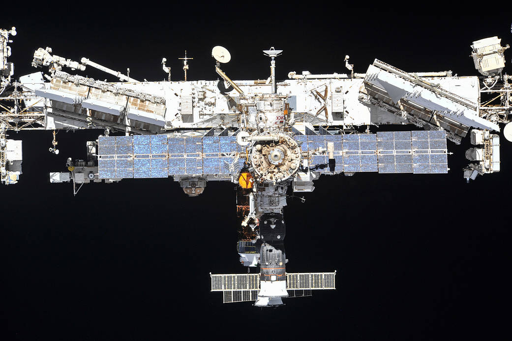 The International Space Station as of Oct. 4, 2018