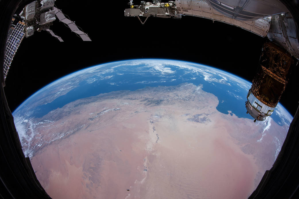 North Africa and the Mediterranean Sea