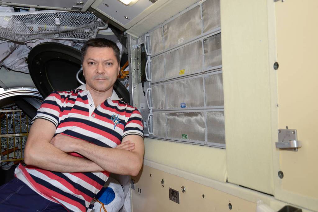 Expedition 58 Commander Oleg Kononenko of Roscosmos