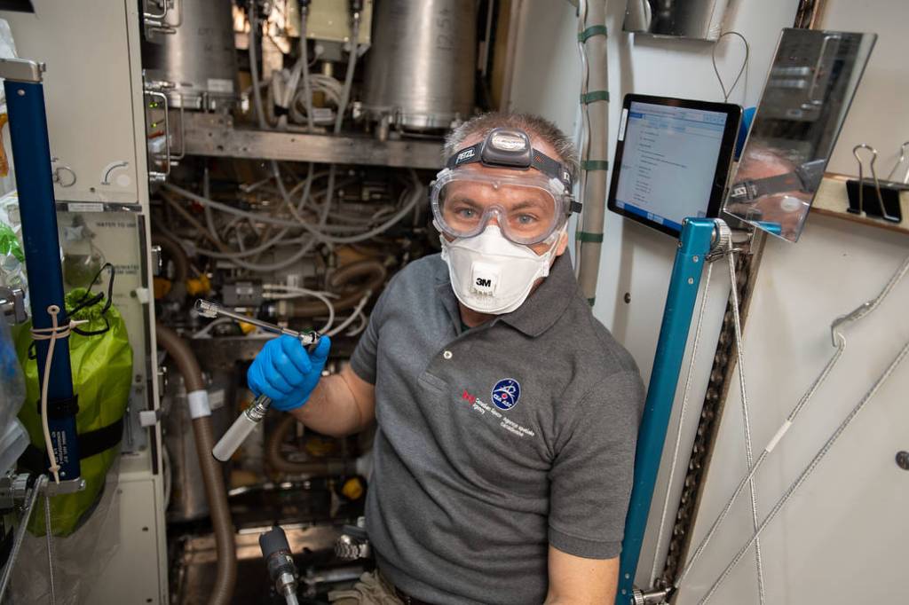Astronaut David Saint-Jacques of the Canadian Space Agency