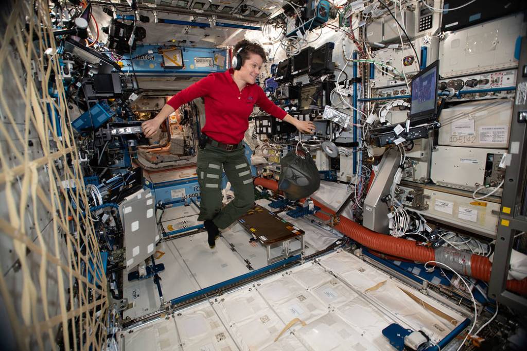 Expedition 58 Flight Engineer Anne McClain of NASA