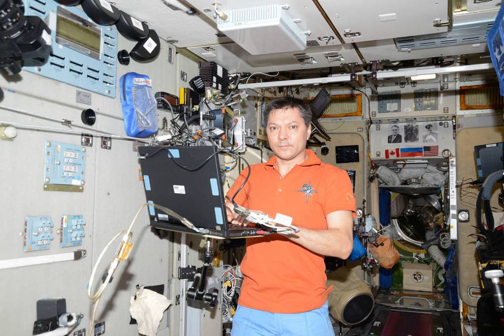 Expedition 58 Commander Oleg Kononenko of Roscosmos