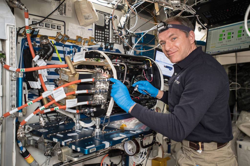 Astronaut David Saint-Jacques of the Canadian Space Agency