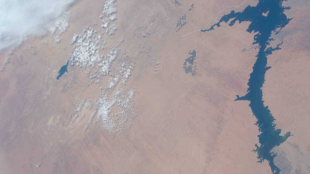 Lake Nasser in Egypt