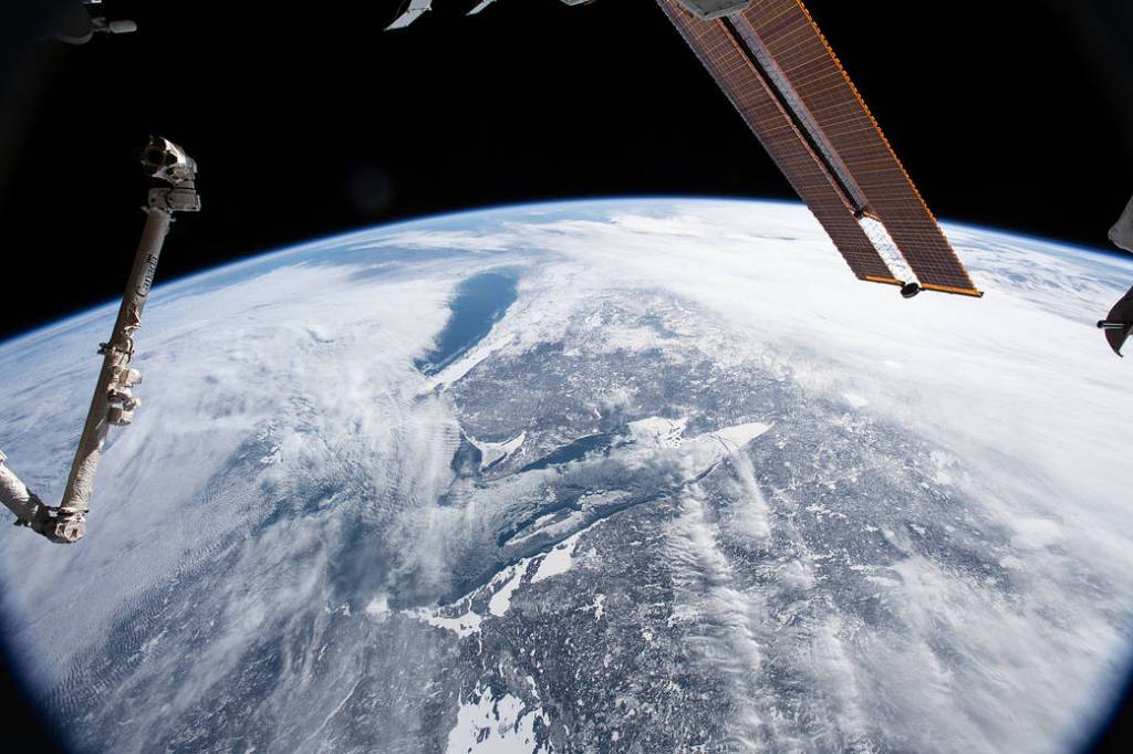 Lake Superior and Lake Michigan