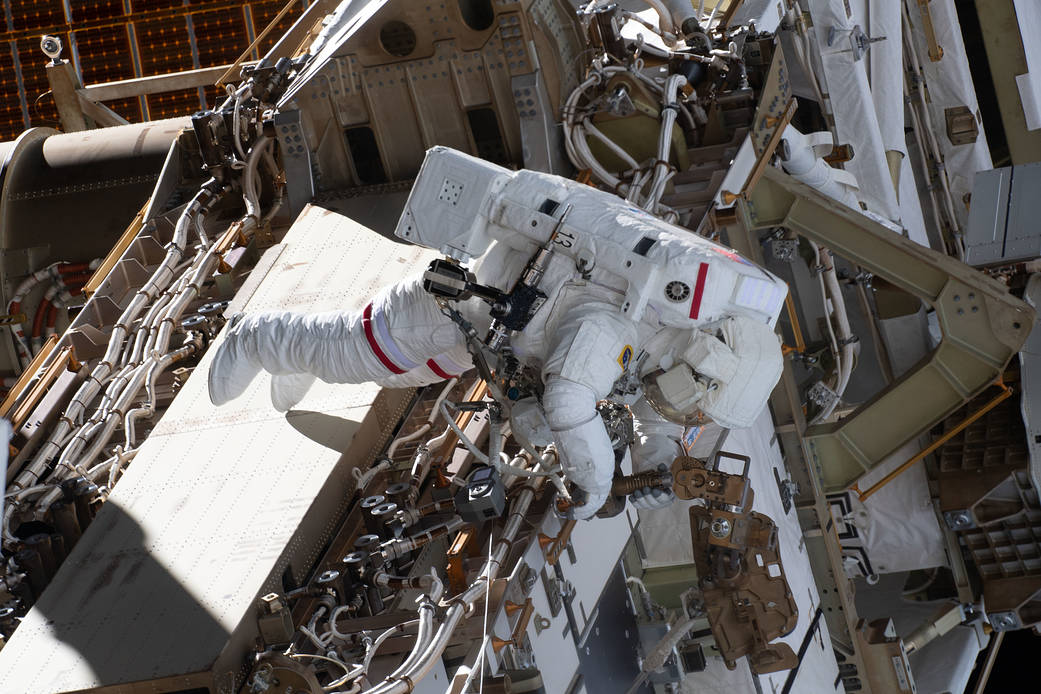NASA spacewalker Anne McClain