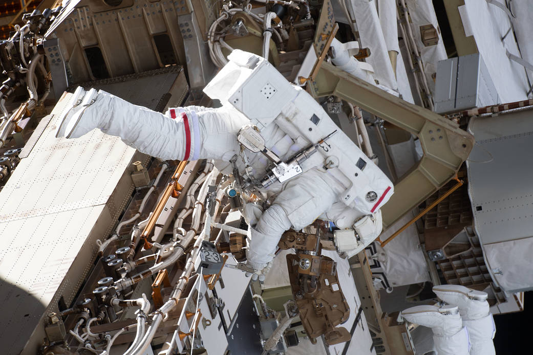 NASA spacewalker Anne McClain