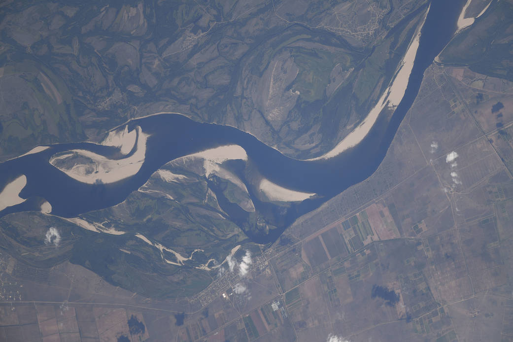 A portion of the Volga River