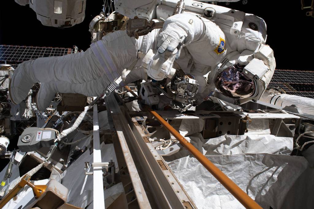 Astronauts Complete 2nd Phase to Repair Alpha Magnetic Spectrometer