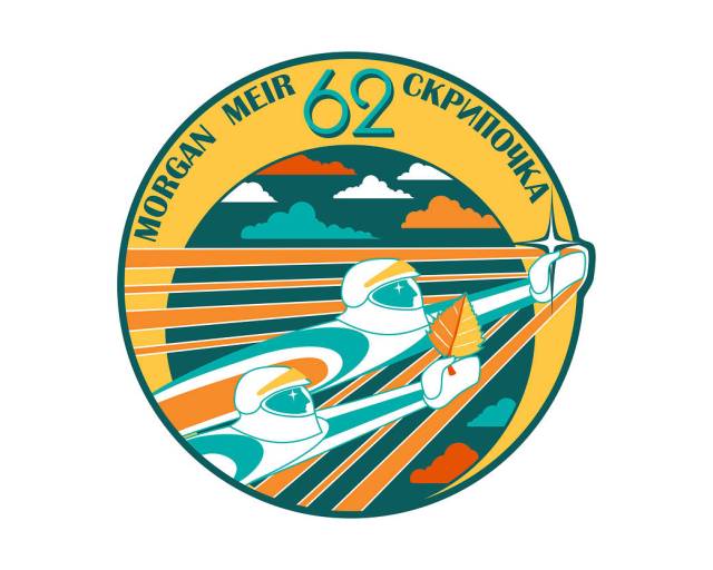 Official insignia of the Expedition 62 crew