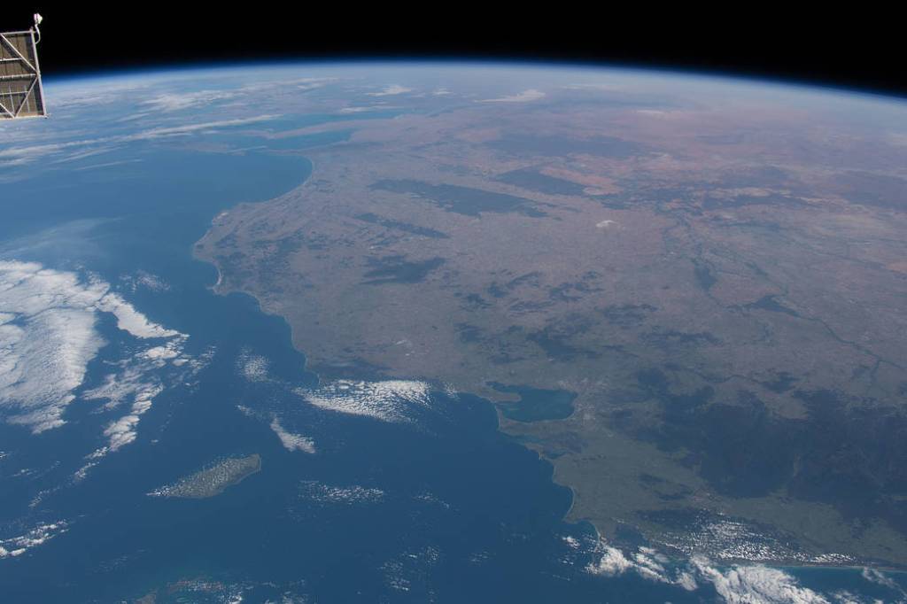 The southeastern coast of Australia