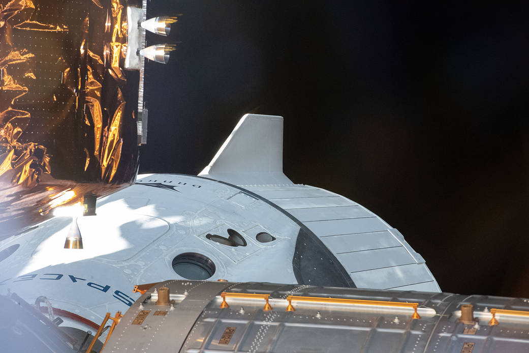 The SpaceX Crew Dragon also known as Endeavour