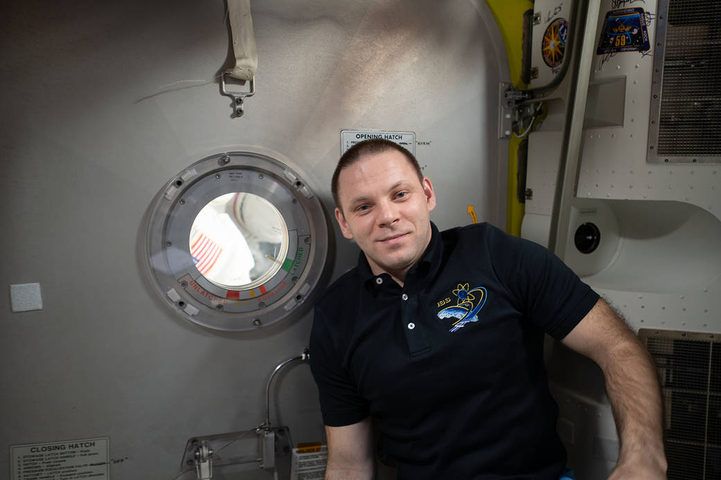 Expedition 63 Flight Engineer Ivan Vagner of Roscosmos