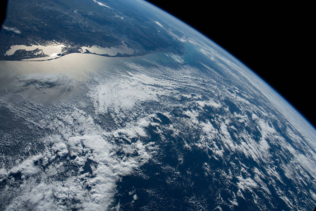The southern tip of Brazil bordering Uruguay