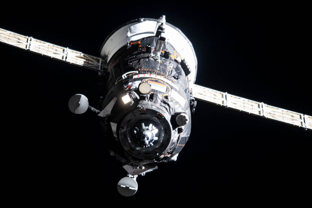 Russia's Progress 76 resupply ship approaches the station