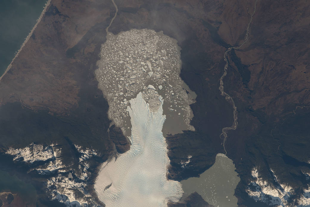 A glacier in the Laguna San Rafael National Park