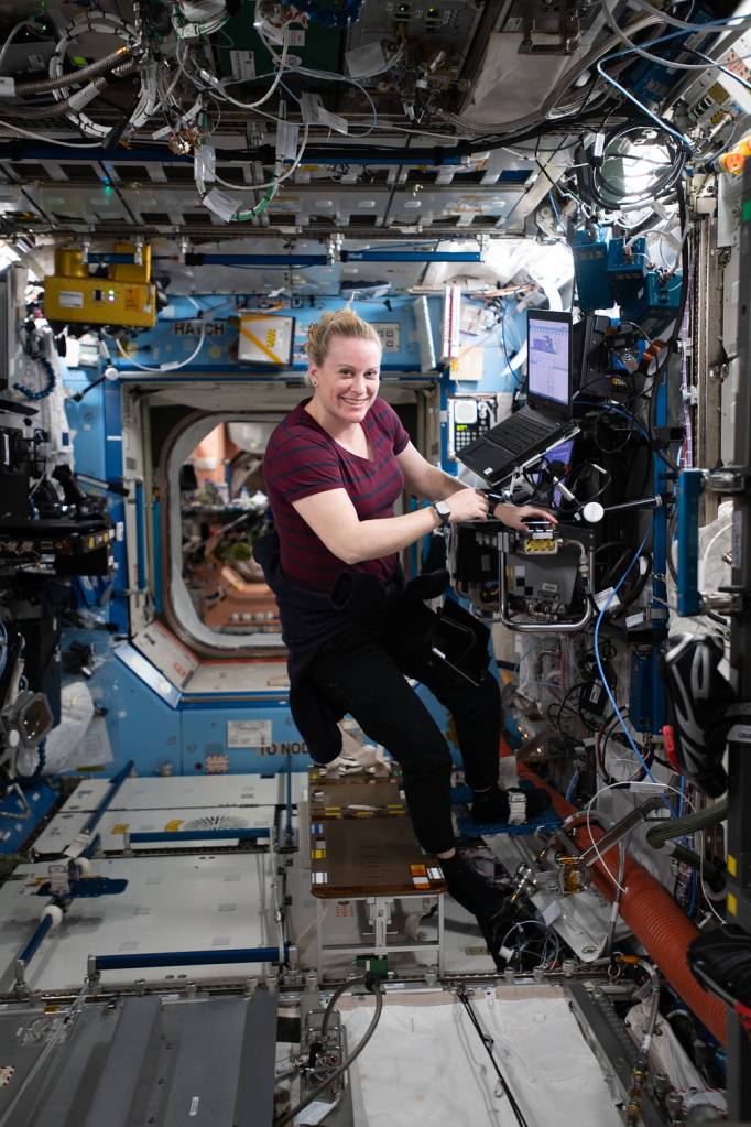 Expedition 64 Flight Engineer Kate Rubins
