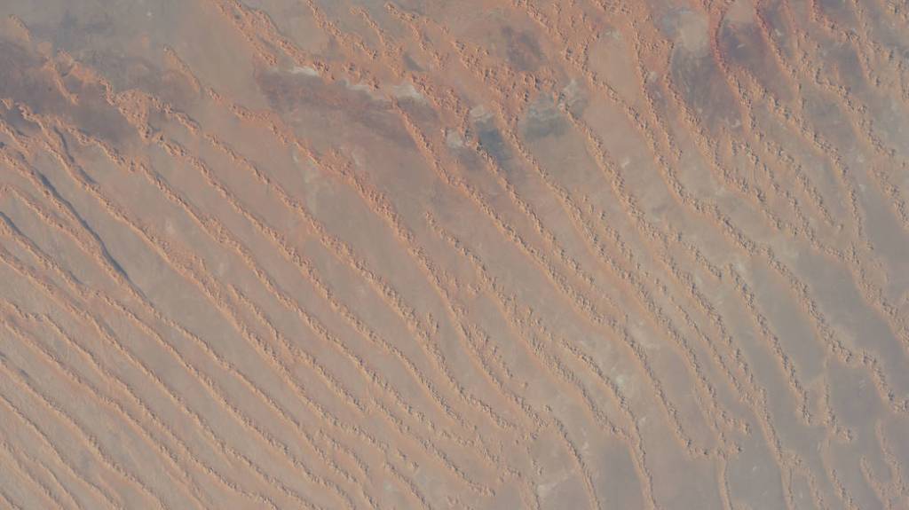 The Sahara Desert in central western Algeria