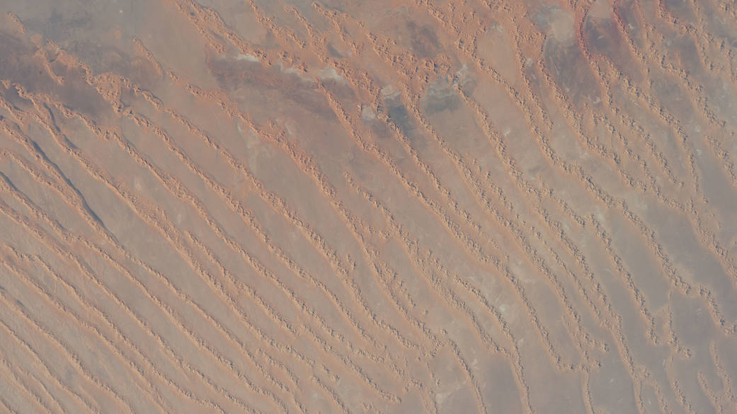 The Sahara Desert in central western Algeria