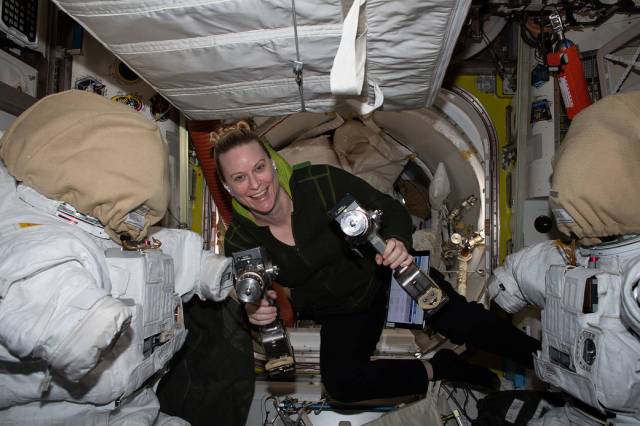 Expedition 64 Flight Engineer Kate Rubins