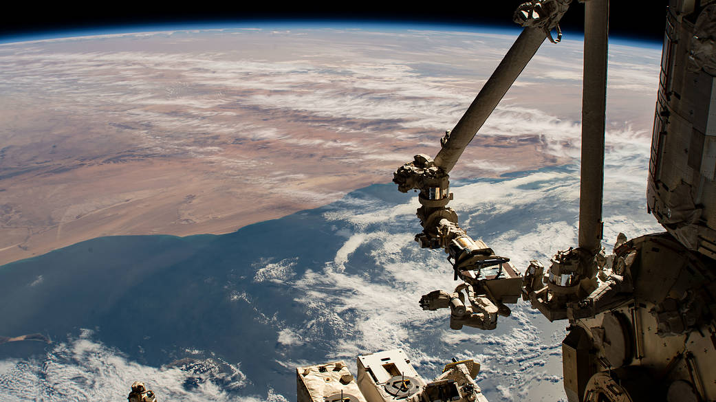 The northwest coast of Africa