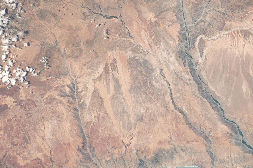 The southern coast of Peru