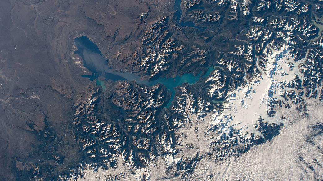 General Carrera Lake and the Andes