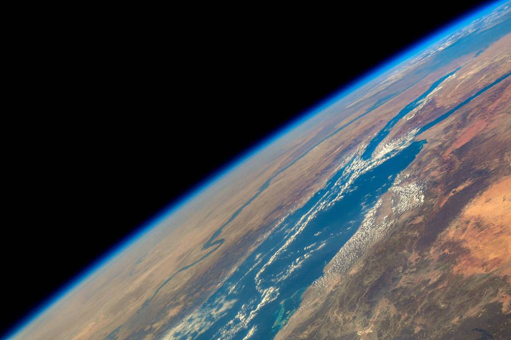 The Red Sea and the Nile River in Africa