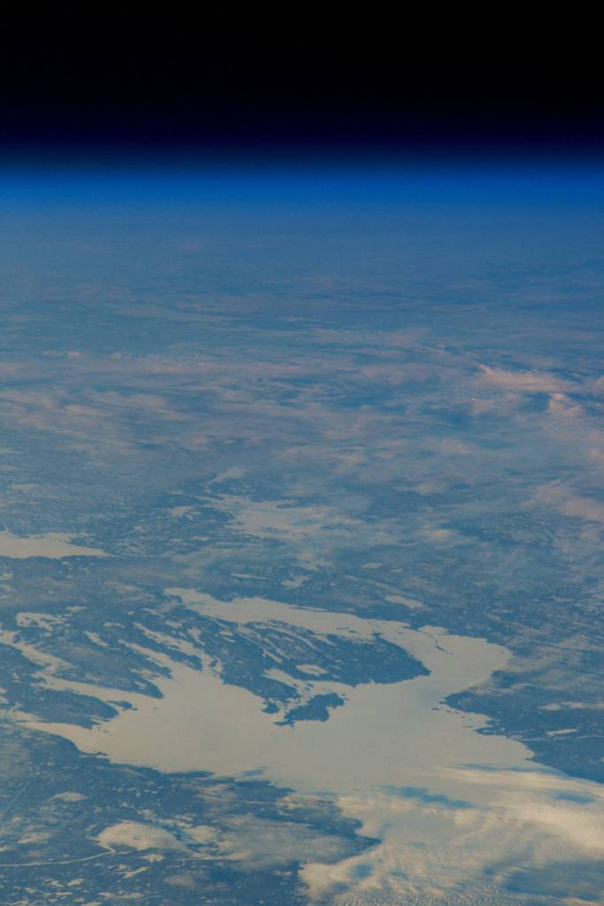Lake Onega in Russia