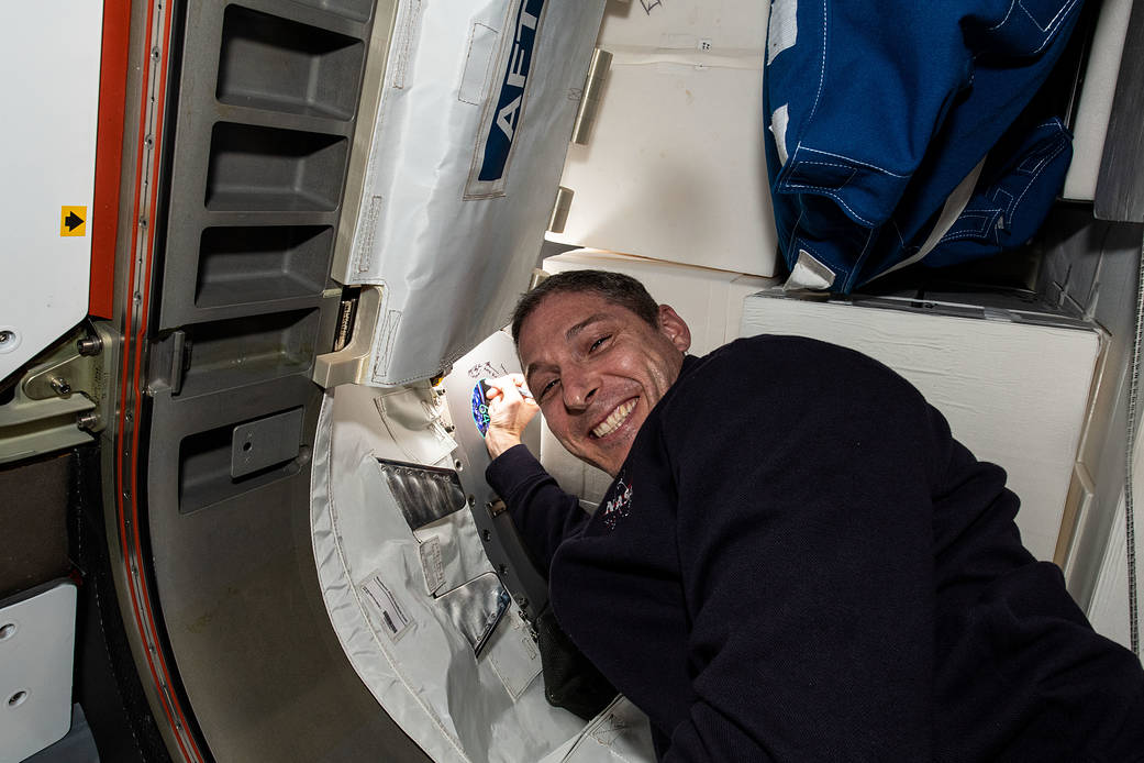 Expedition 64 Flight Engineer Michael Hopkins