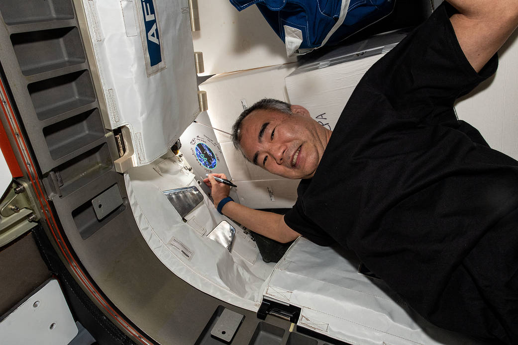 Expedition 64 Flight Engineer Soichi Noguchi