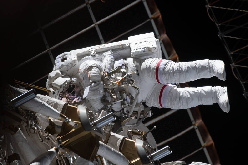 NASA spacewalker Kate Rubins