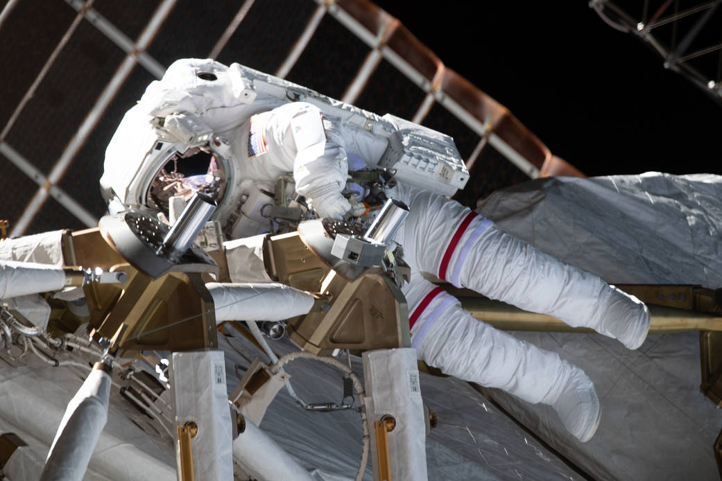 NASA spacewalker Kate Rubins