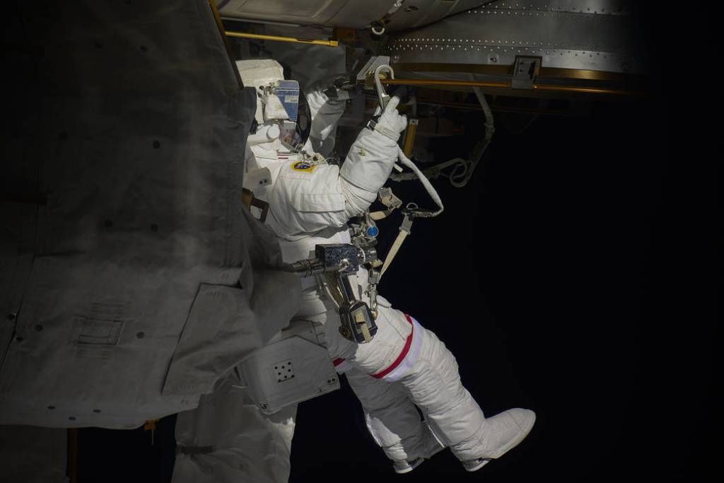 NASA spacewalker Kate Rubins