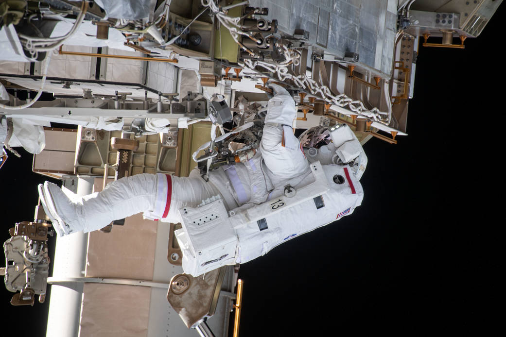NASA spacewalker Kate Rubins