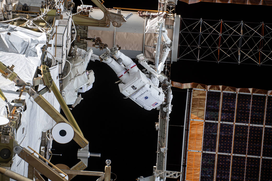 NASA spacewalker Kate Rubins