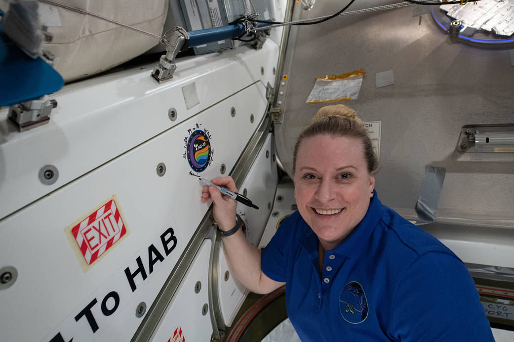 Expedition 64 Flight Engineer Kate Rubins