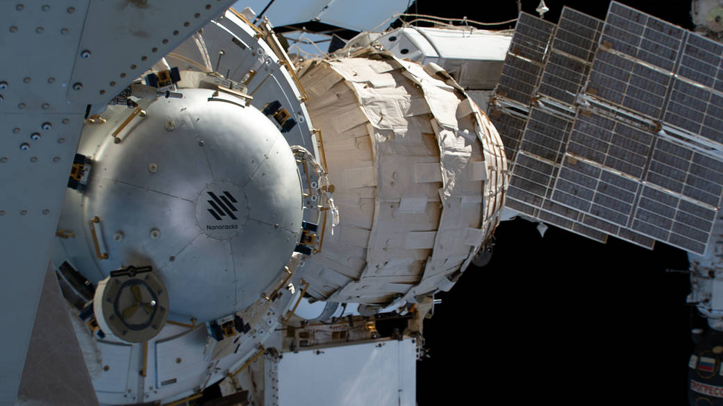 NanoRacks Bishop Airlock and BEAM