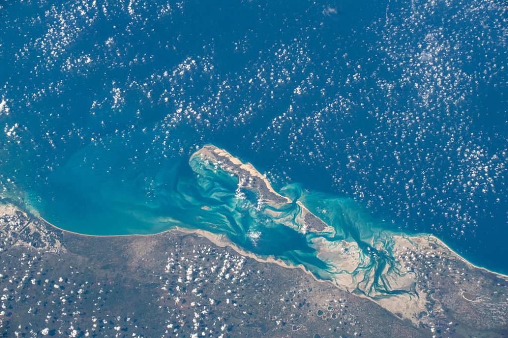 The Bazaruto Archipelago off the coast of Mozambique