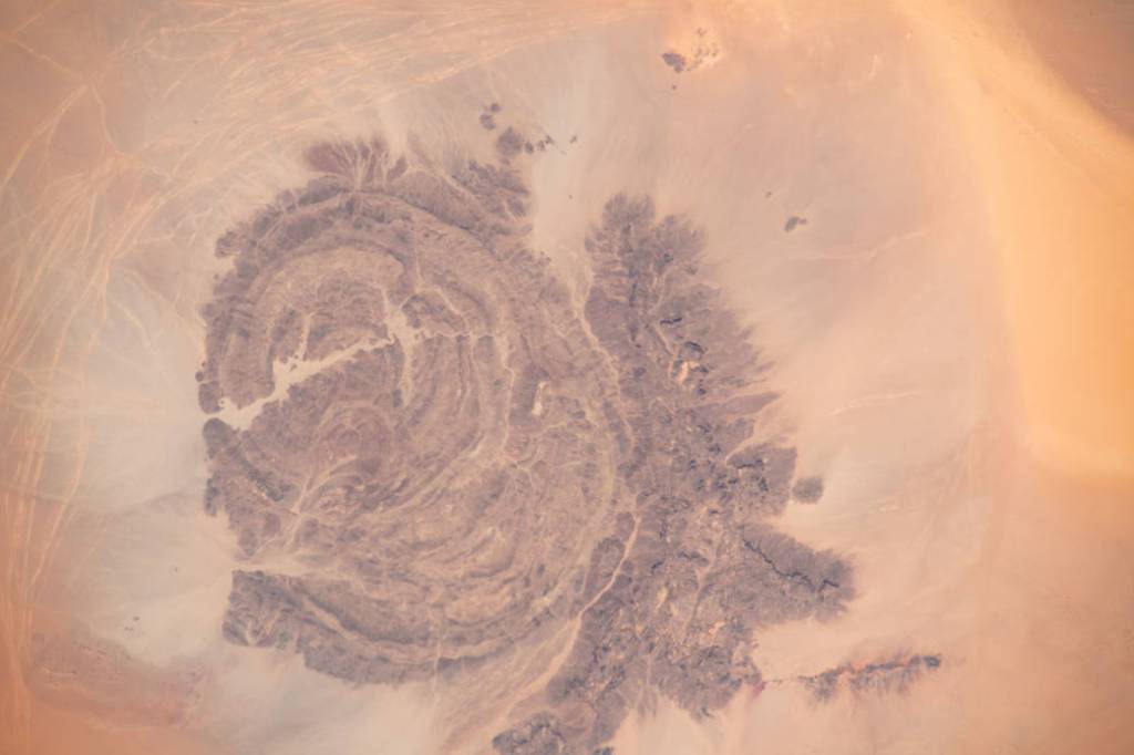 Mount Arkanu in southeast Libya