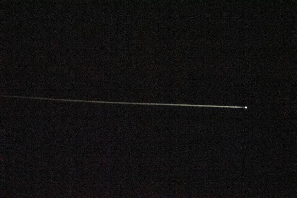 The SpaceX Crew Dragon Resilience reenters Earth’s atmosphere