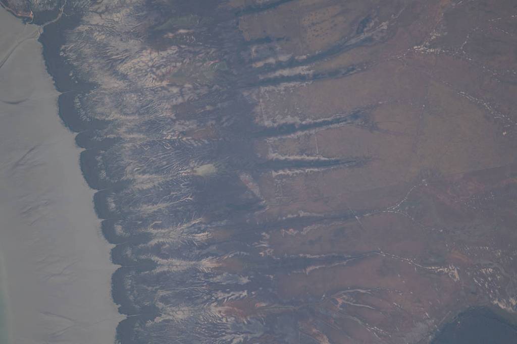 A portion of Western Australia off the coast of the Indian Ocean