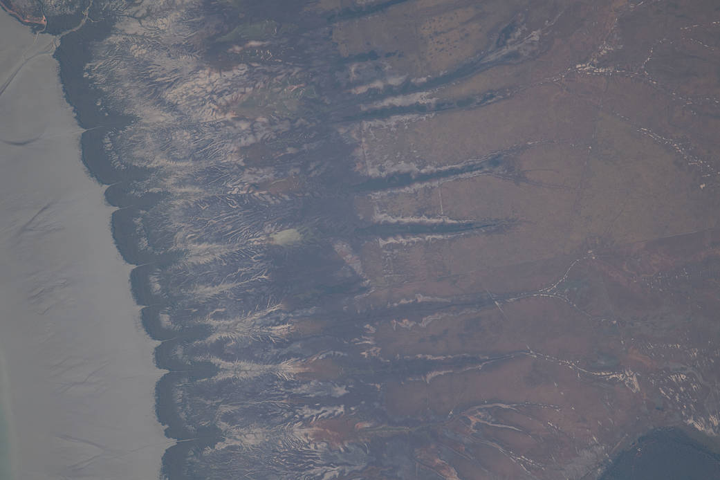 A portion of Western Australia off the coast of the Indian Ocean