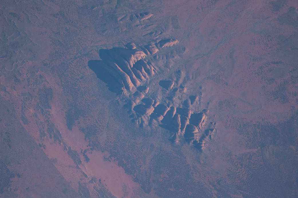 Steep sandstone domes in Australia's Northern Territory