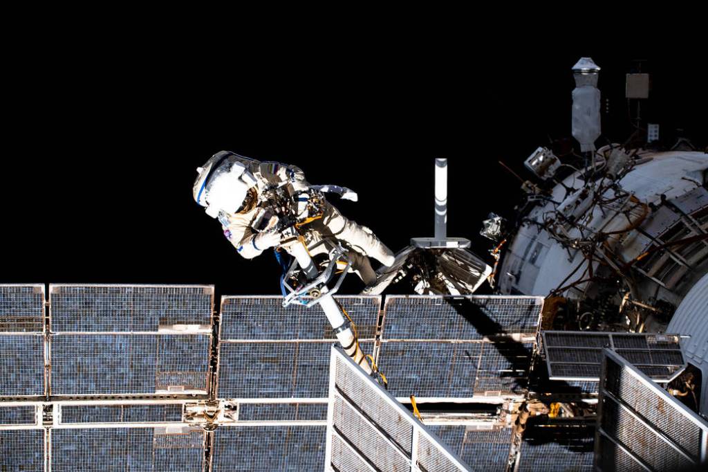 Roscosmos spacewalker Pyotr Dubrov
