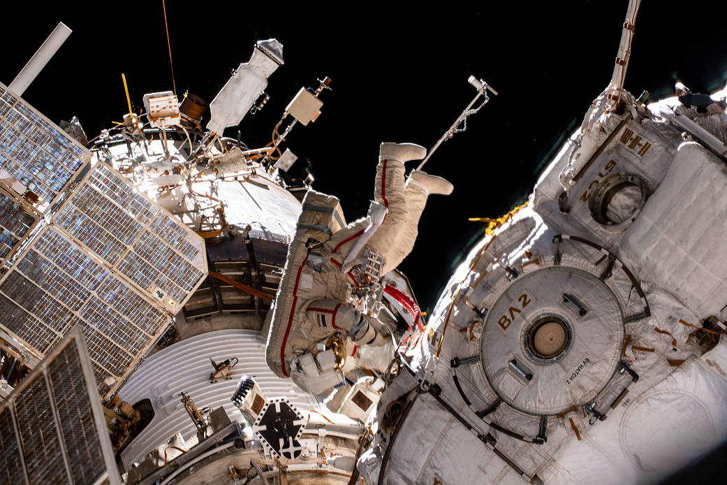 Roscosmos spacewalker Oleg Novitskiy